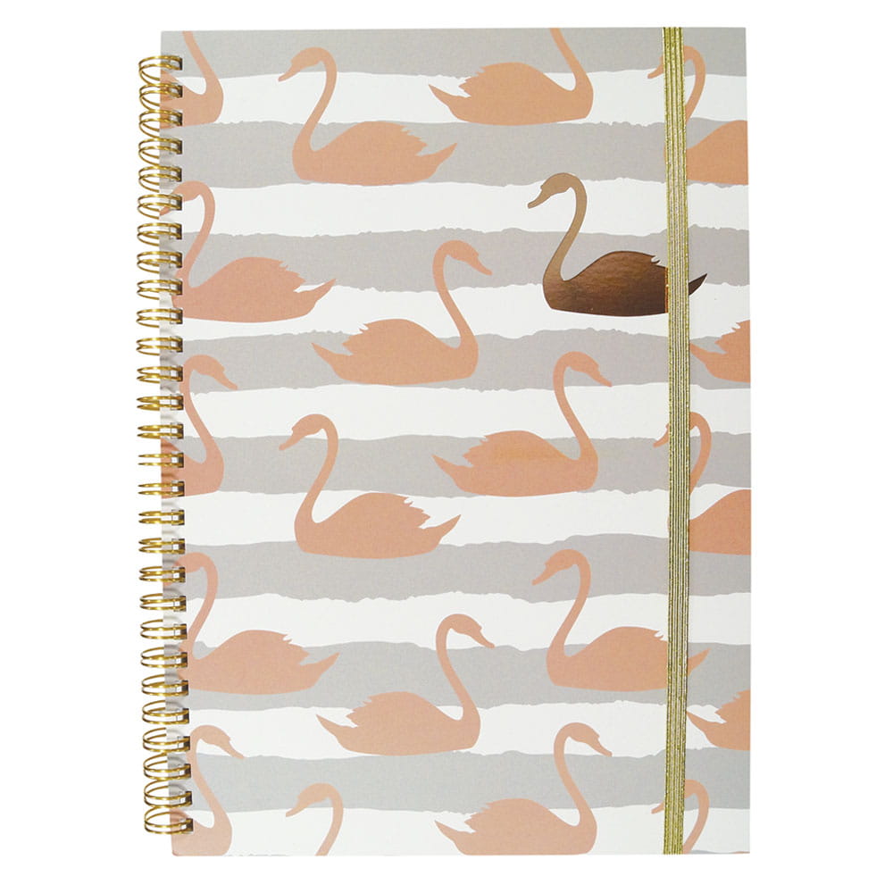 Libreta de Apuntes Pocket de 100 Hojas de Raya Pasta Dura Pink Smart Fashion