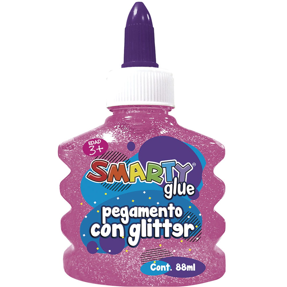 Pegamento Diamantina con 88 ml Rosa Smarty