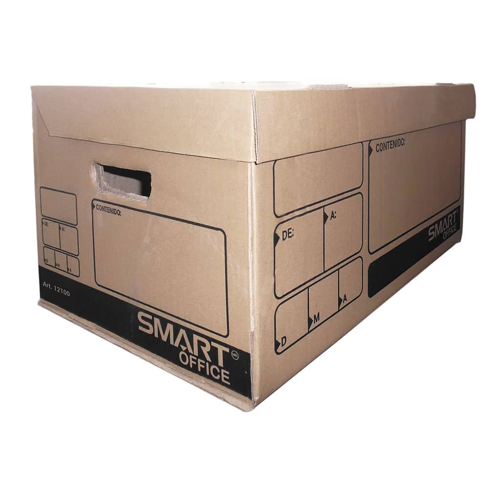 Caja de Cartón para Archivo Tamaño Carta Smart