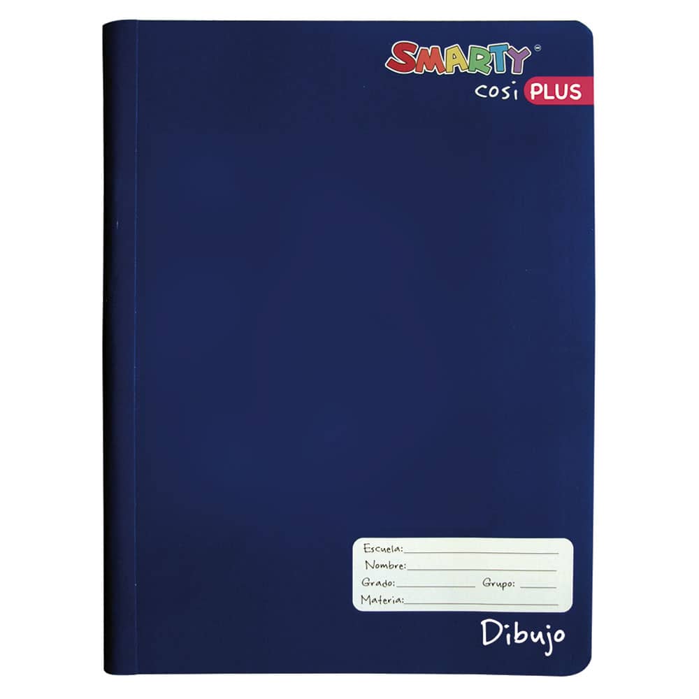 Cuaderno Cosido de 100 Hojas Profesional Blanco Smarty Plus