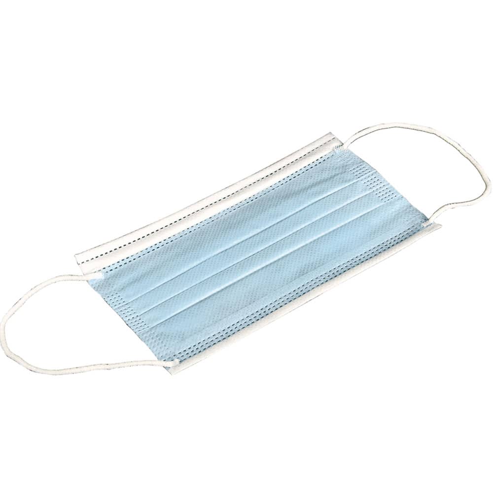 Cubrebocas Básico 3 Capas Azul para Adulto con 10 Piezas Smart Safe