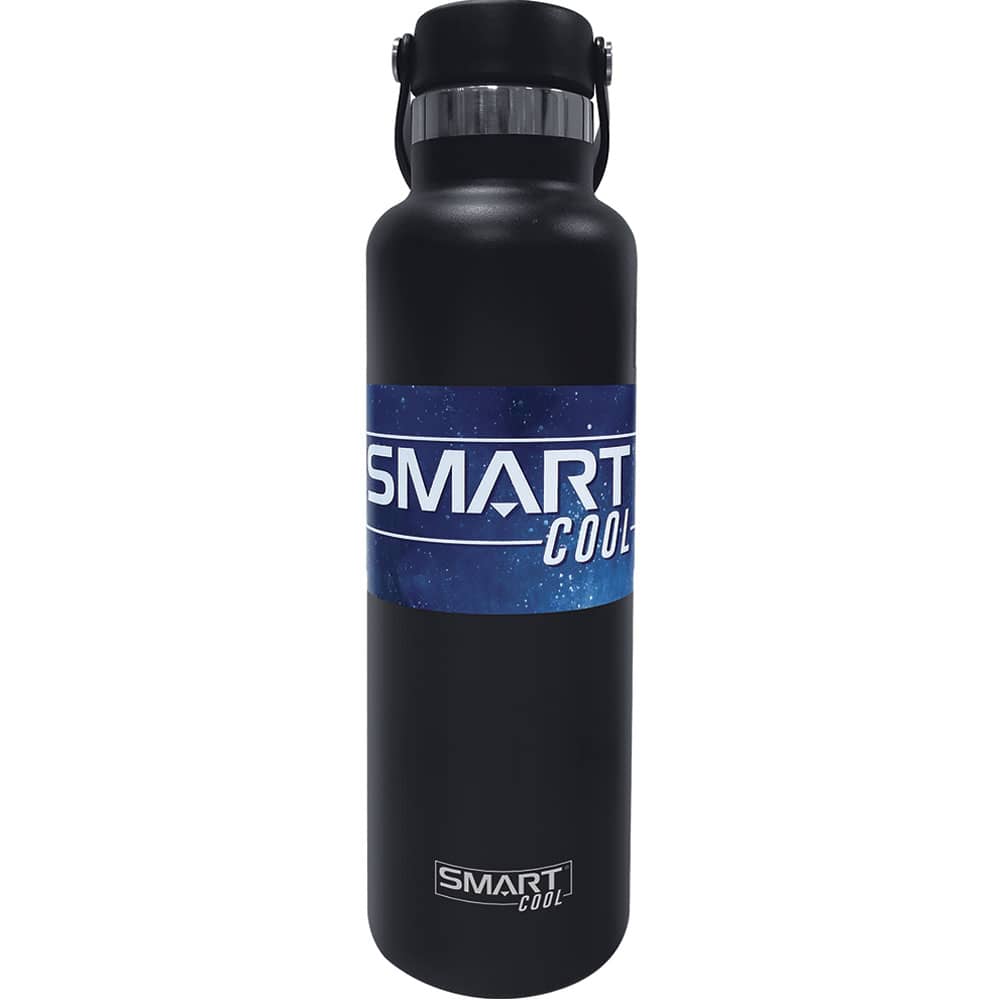 Botella Acero Inoxidable de 600 ml color Negro Smart Cool