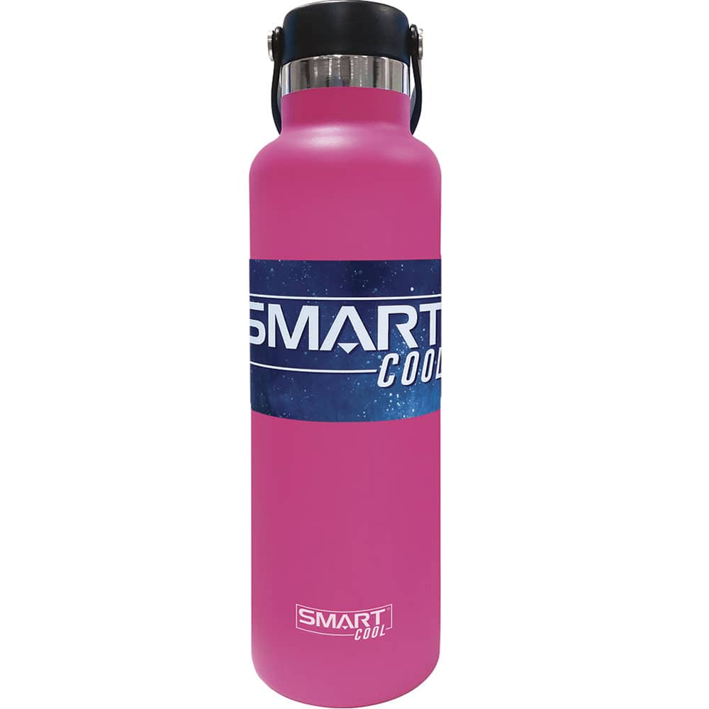 Botella Acero Inoxidable de 600 ml color Rosa Smart Cool