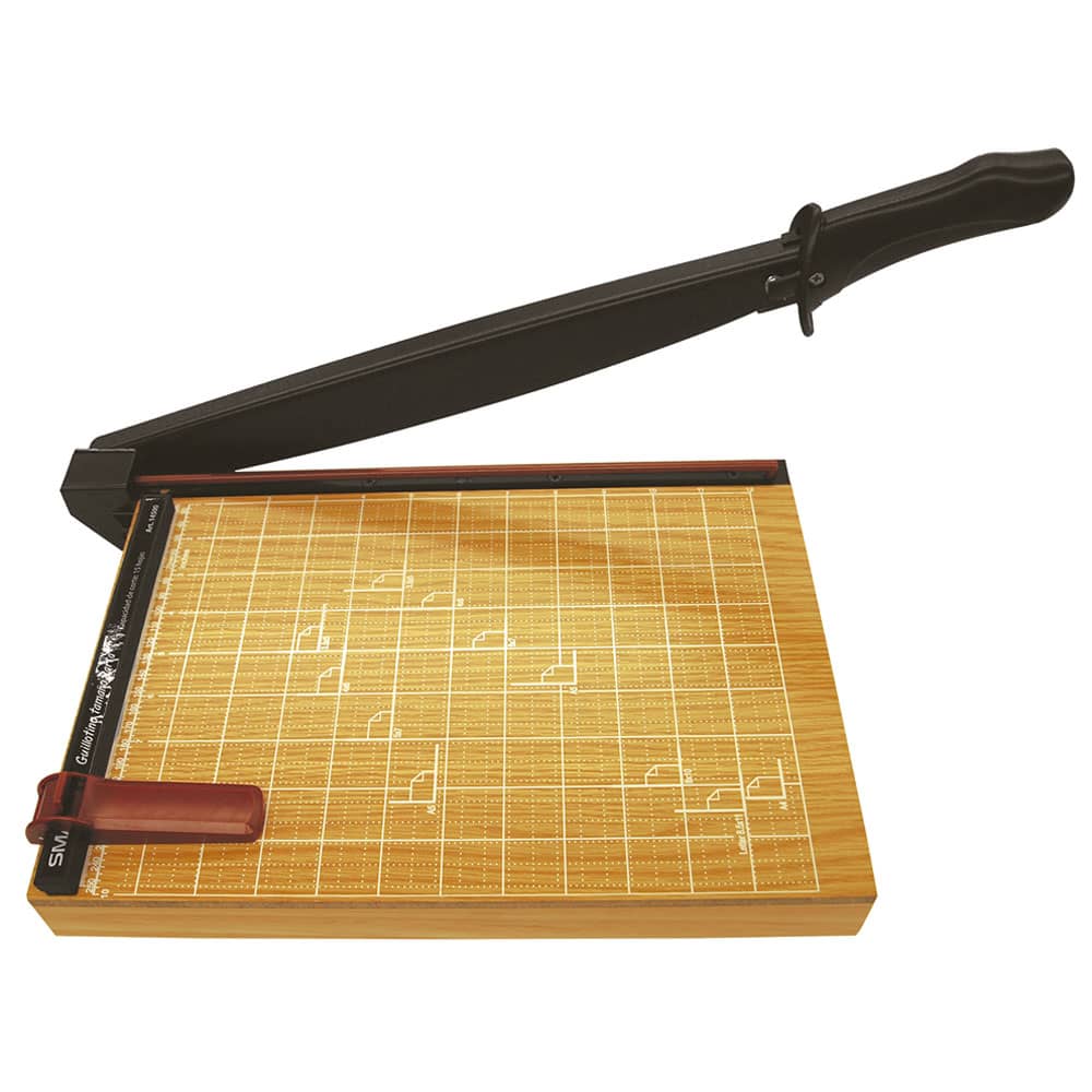 Guillotina de Madera Tamaño Carta de 12" Smart