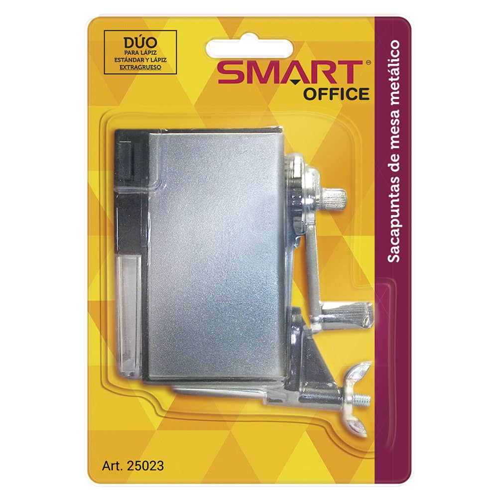 Sacapuntas Manual de Mesa Mediano Met Duo Smart