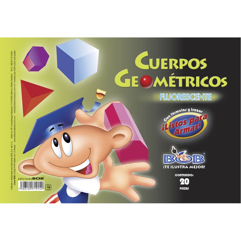ALBUM DE CUERPOS GEOMETRICOS PADI