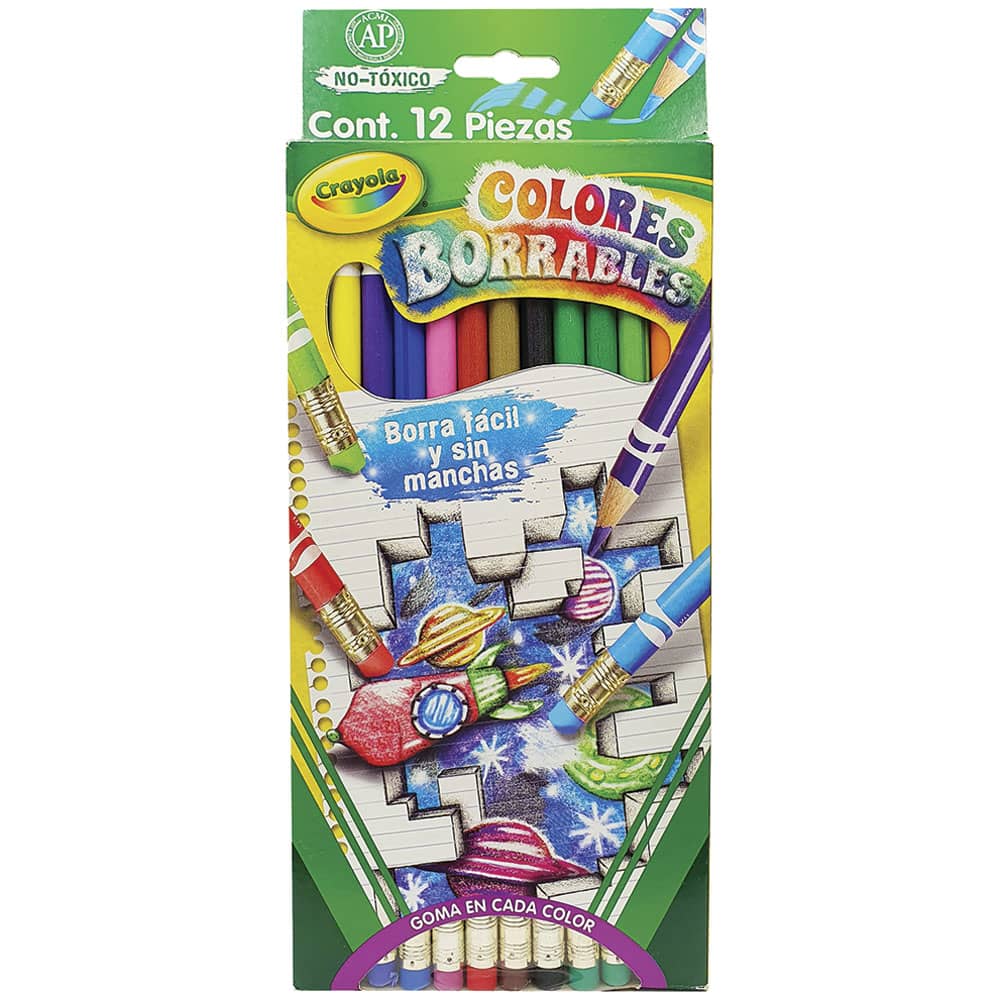 COLORES JOCAR C/12 BORRABLES