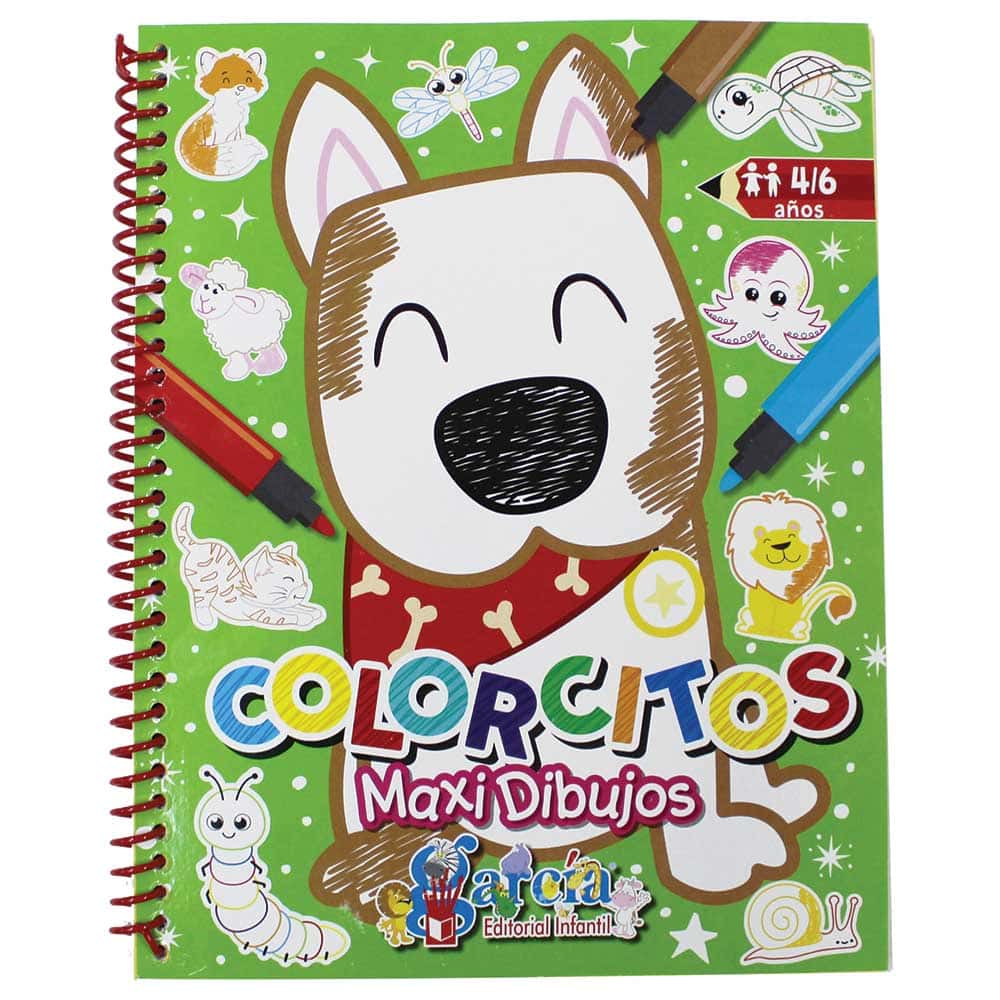 LIBRO PARA COLOREAR T/ CARTA