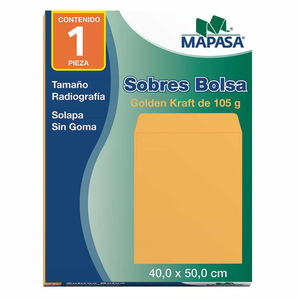 SOBRE BOLSA MANILA RADIOGRAFIA