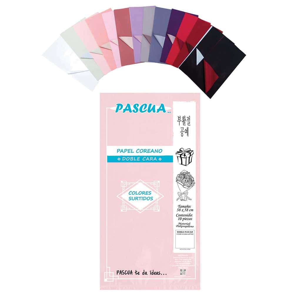 PAPEL PARA FLOR COREANO PREMIUM CARA MACARROM