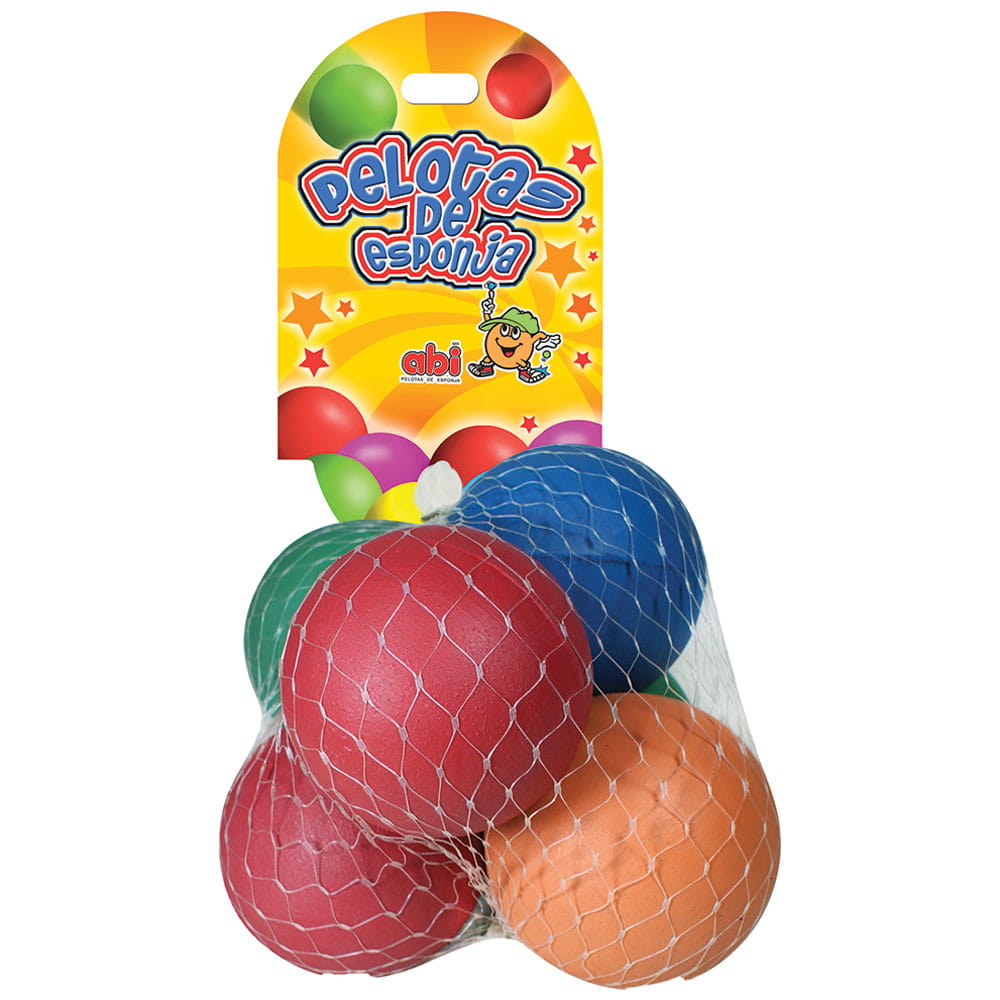 PELOTA DE ESPONJA NO. 2