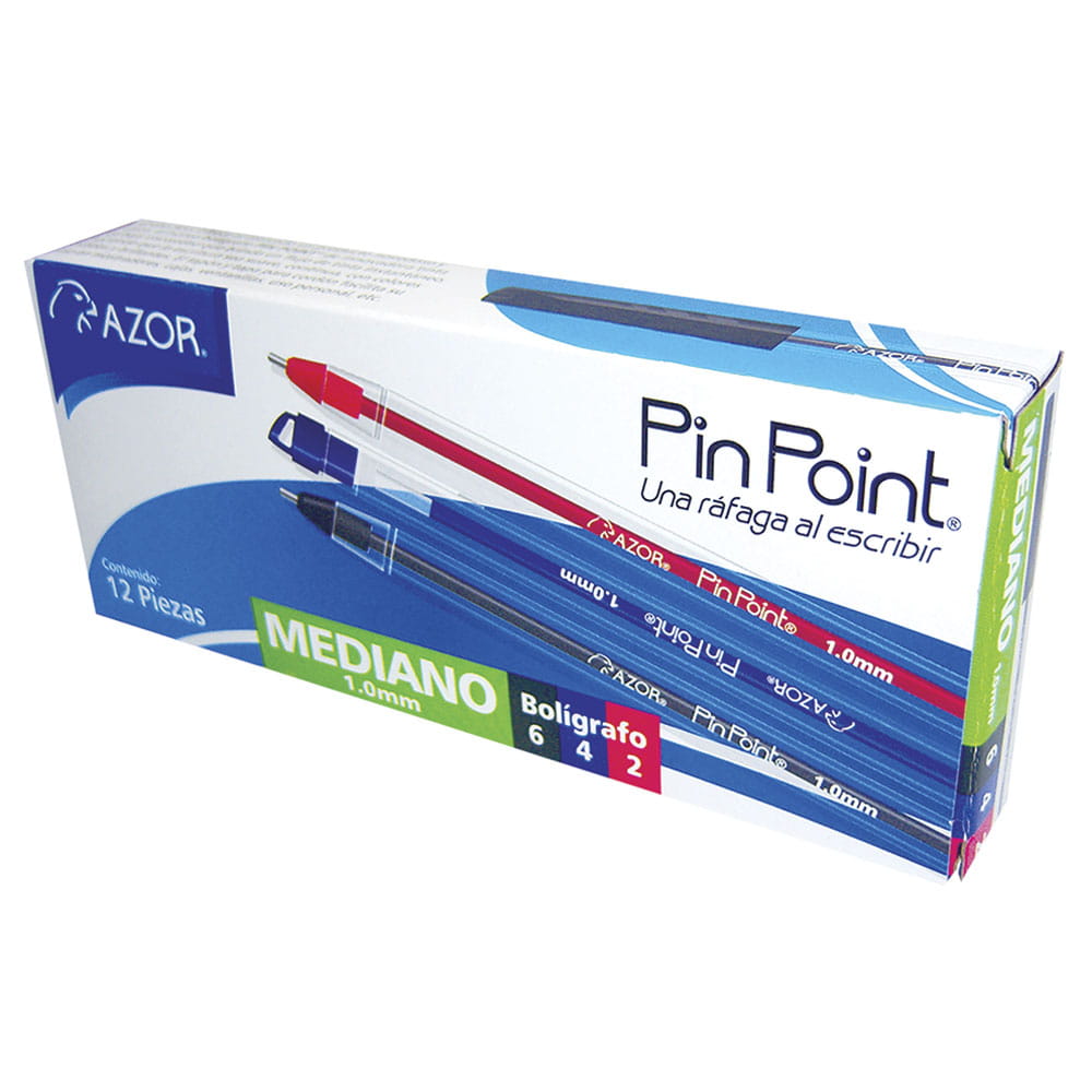 BOLIGRAFO AZOR PIN POINT MEDIANO/FLOW