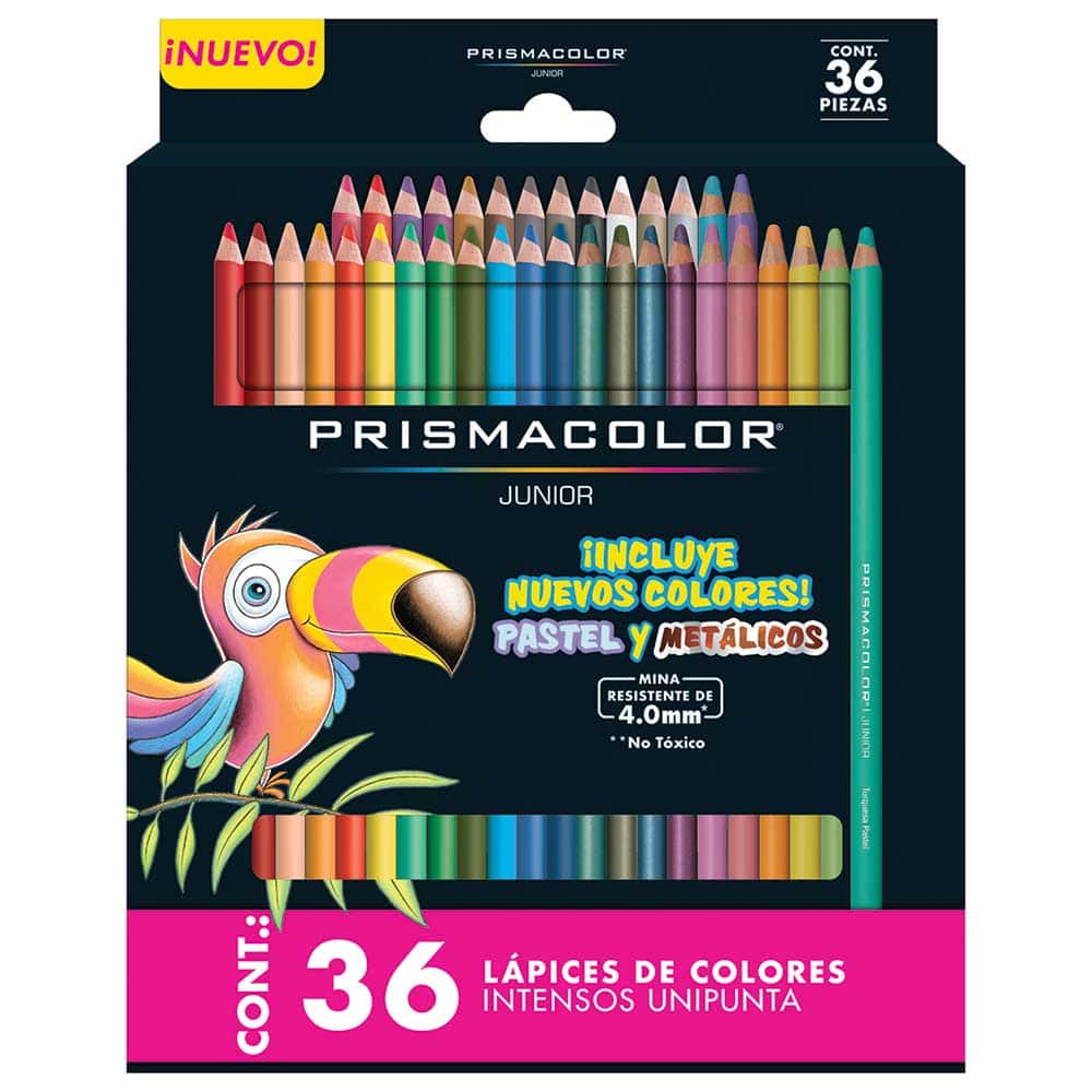COLORES PRISMACOLOR C/36 JUNIOR