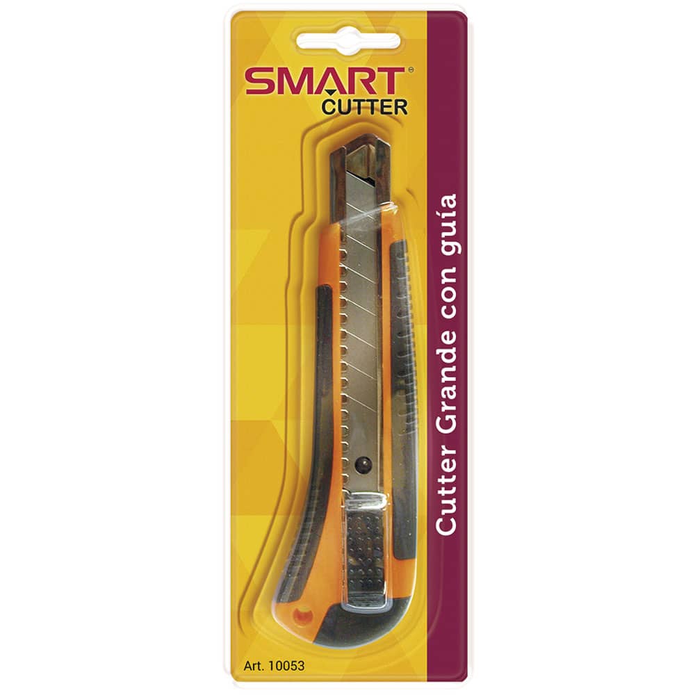 Cutter Navaja Grande con Guía Bolsa Smart