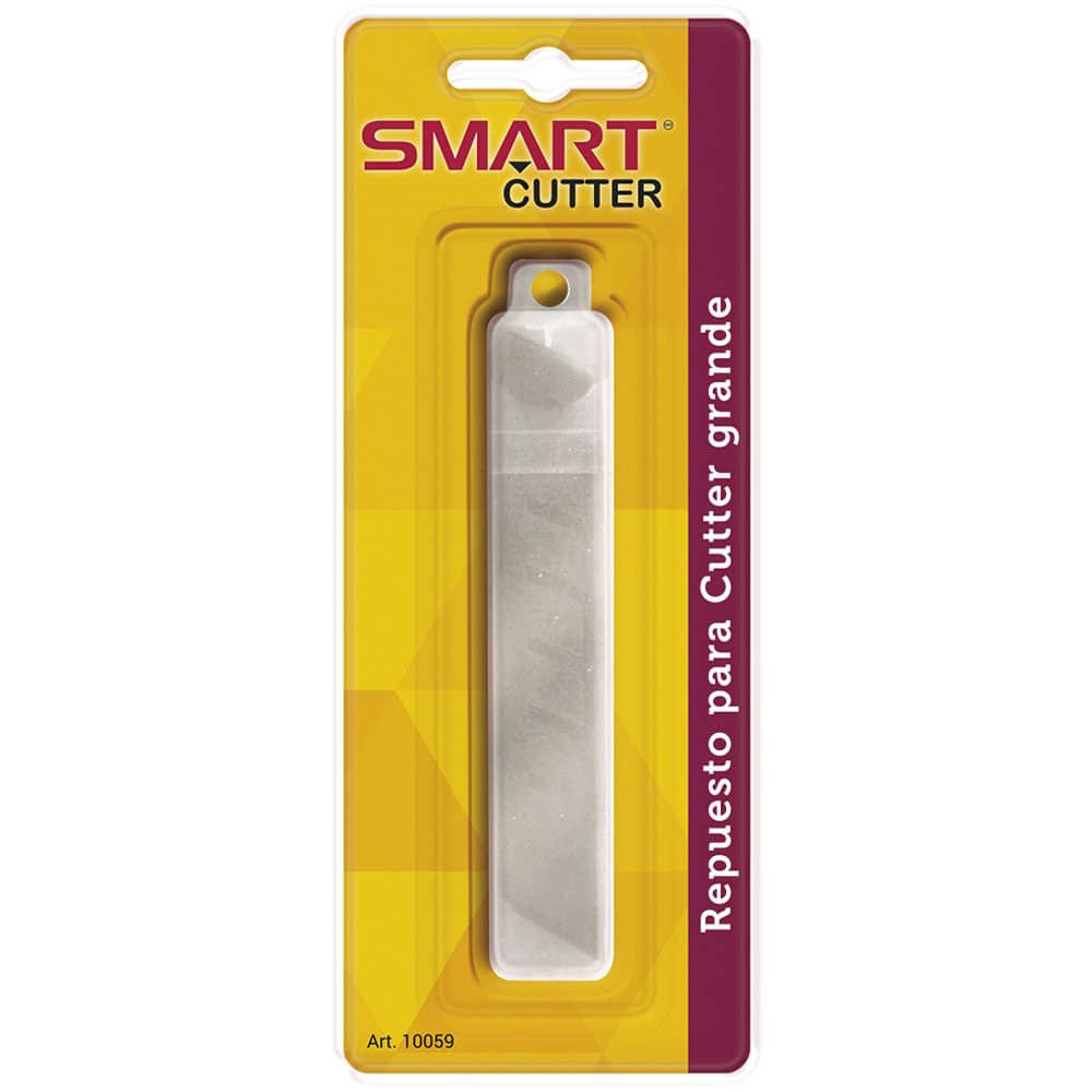 Repuesto para Navaja Cutter Grande Blíster con 5 Piezas Smart
