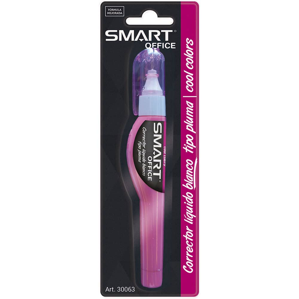 Corrector Líquido Blanco Tipo Pluma 7 ml Blíster Cool Colors Smart