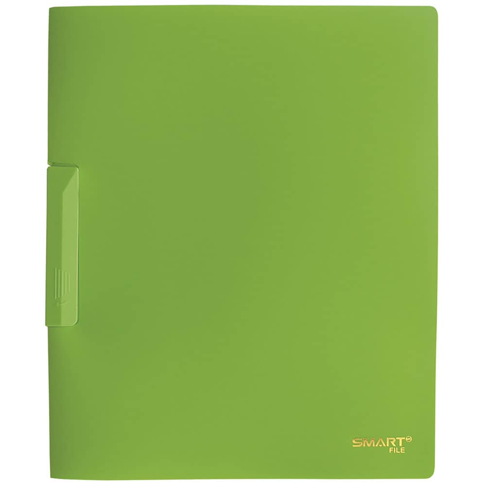 Carpeta de Plástico Tamaño Carta con Clip Verde Cool Colors Smart