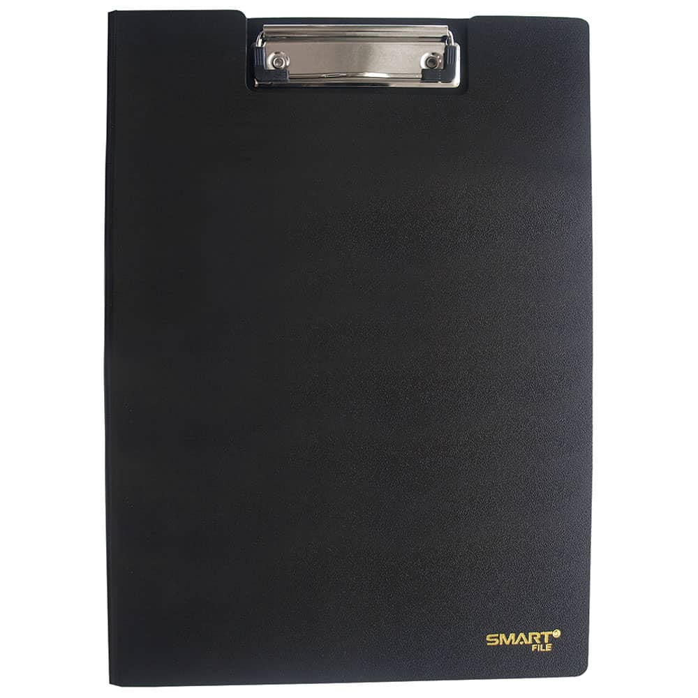 Carpeta de Plástico Tamaño Carta Portablock Negro Smart