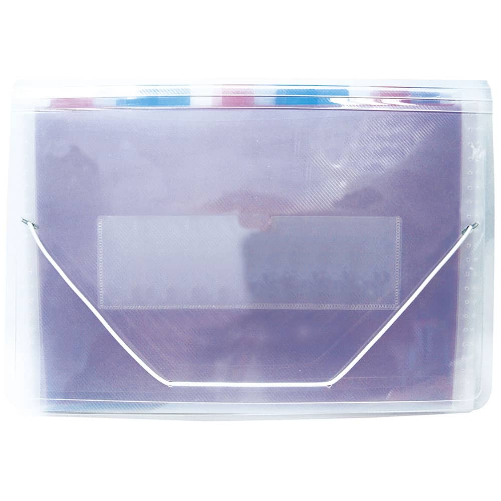 Archifuelle de Plástico Tamaño Carta Índice Cristal con 13 Separadores Smart