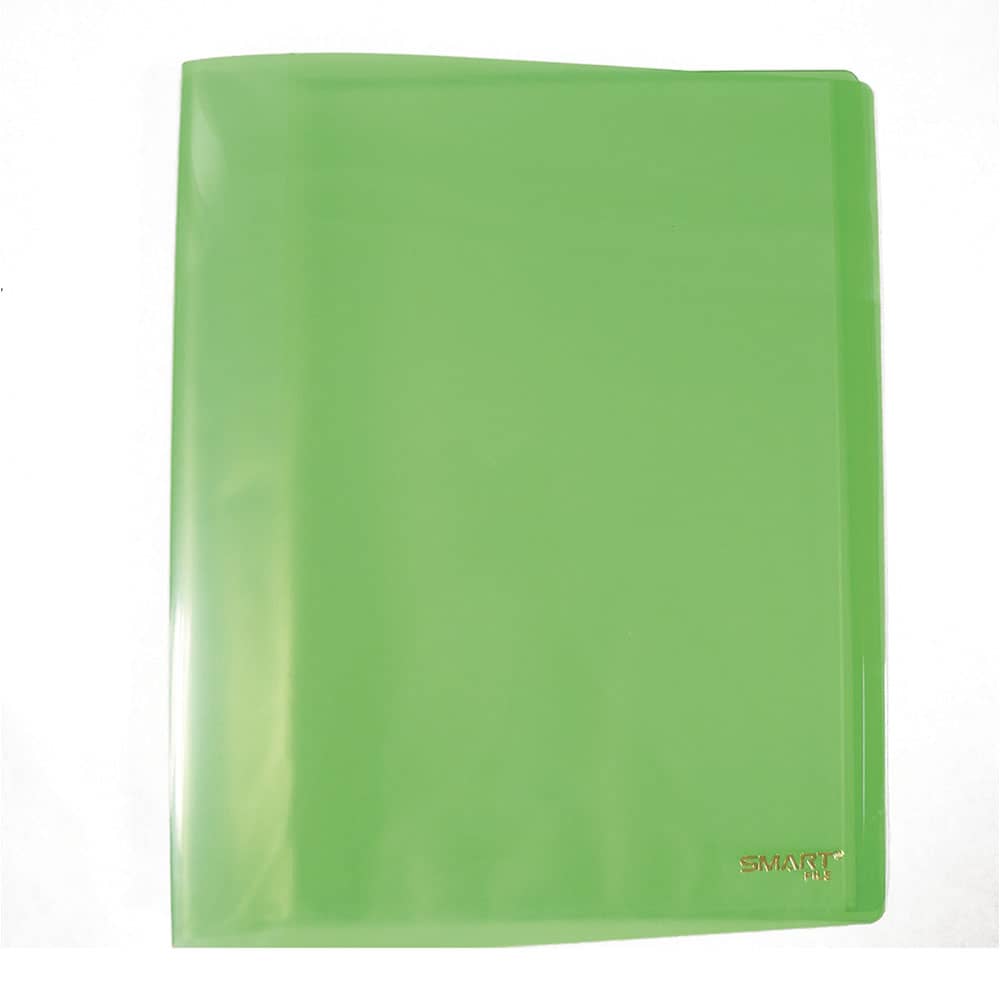 Carpeta de Plástico Tamaño Carta con 20 Verde Style Smart