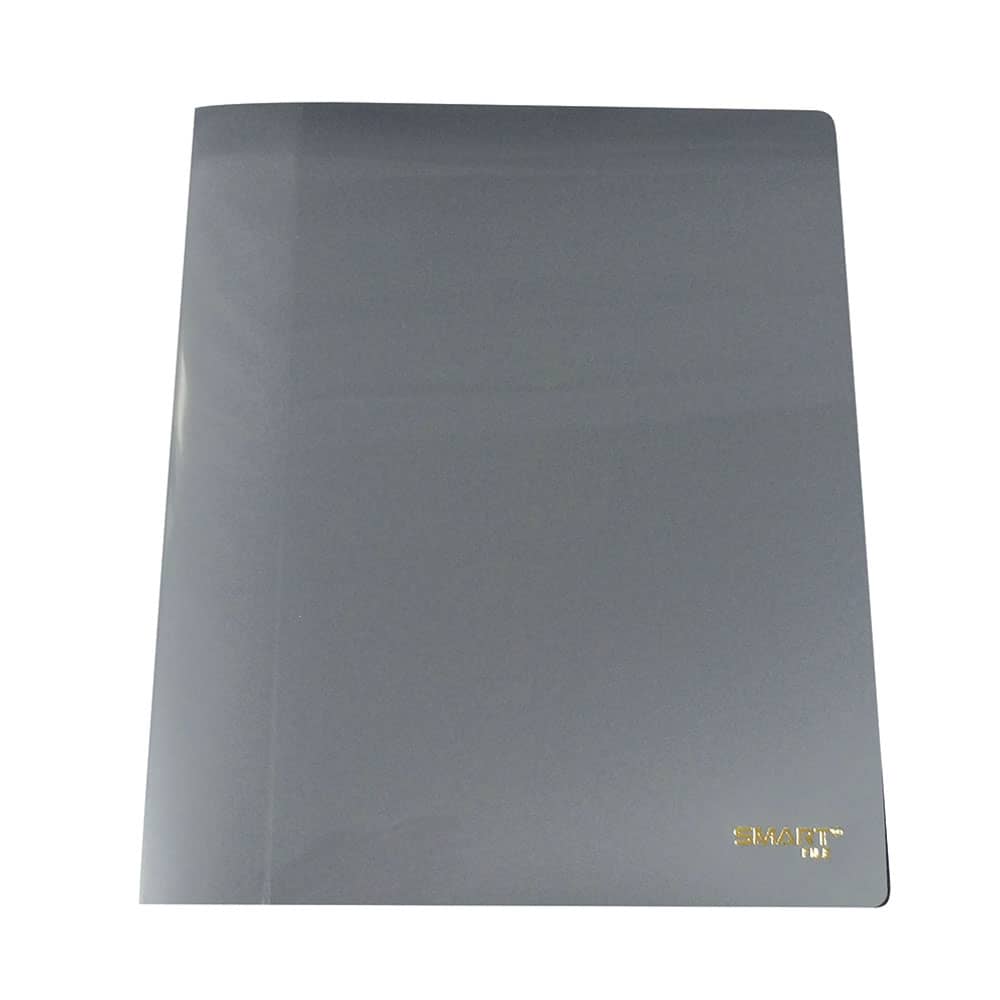 Carpeta de Plástico Tamaño Carta con Palanca Plata Shiny Smart