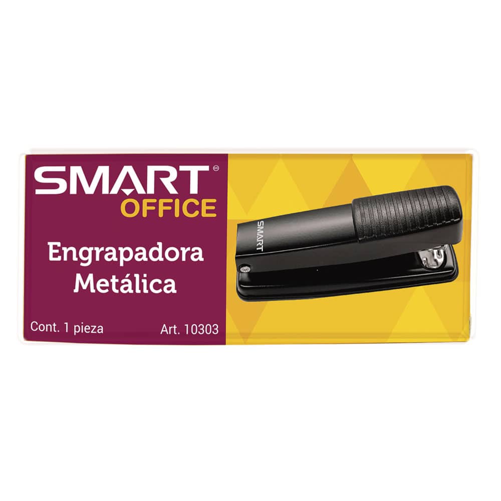 Engrapadora Metálica Mediana Colores Sólidos Smart