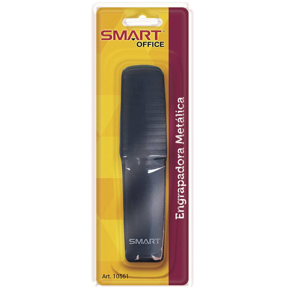 Engrapadora Metálica Grande Colores Sólidos Blíster Smart