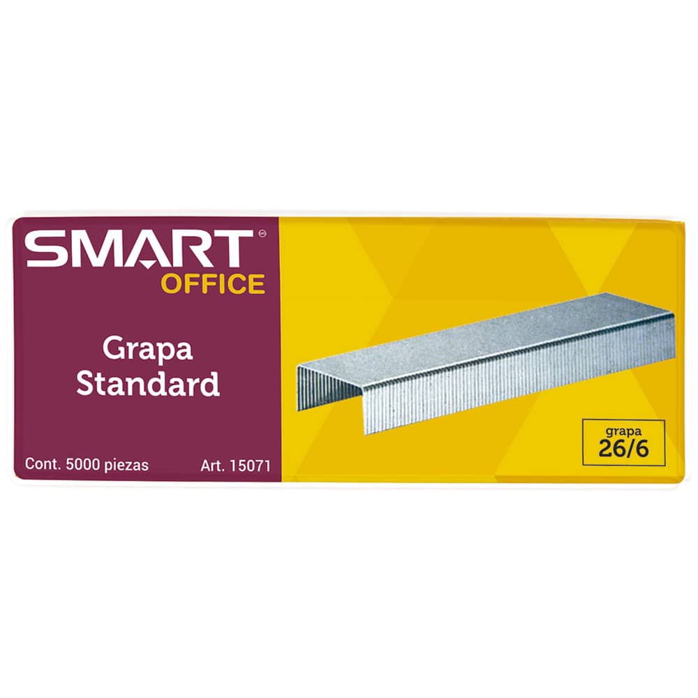 Grapa Standard Caja con 5000 Piezas Smart