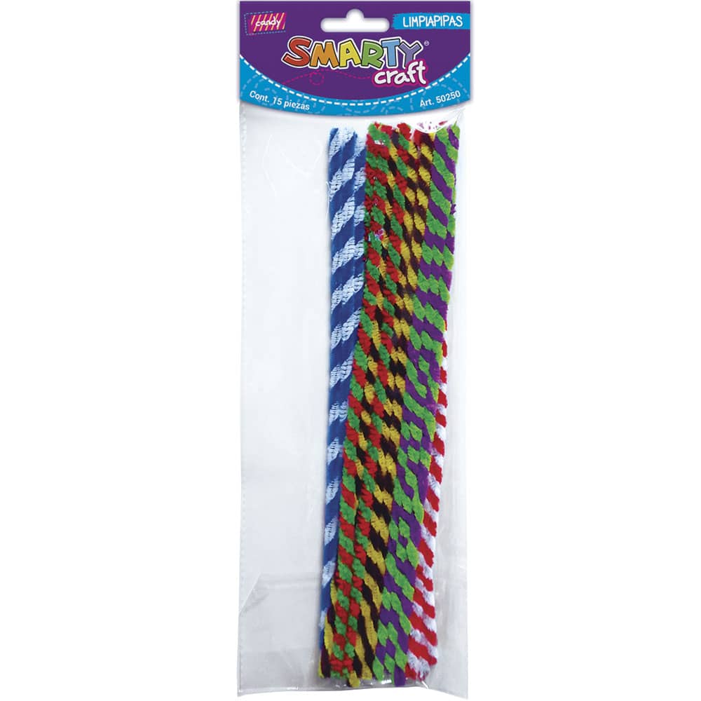 Limpiapipas Candy Bolsa con 15 Piezas Smarty