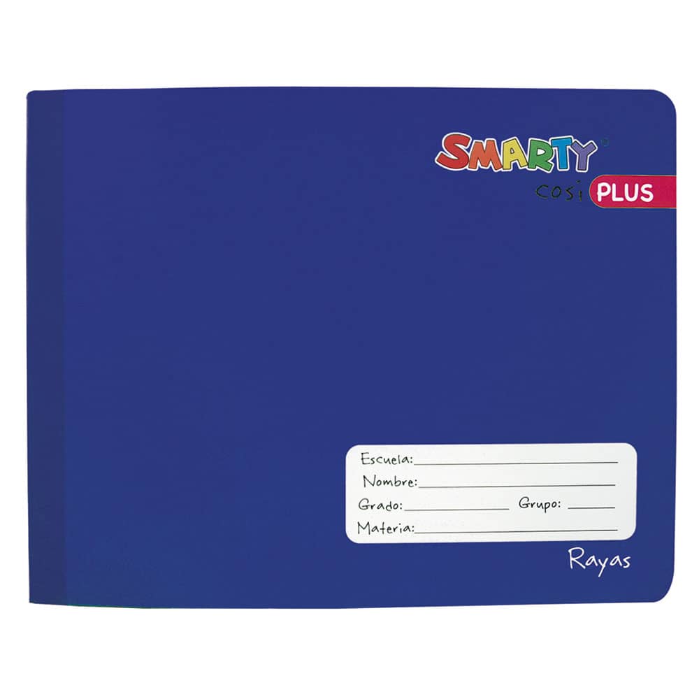 Cuaderno Cosido de 100 Hojas Italiano de Raya Smarty Plus