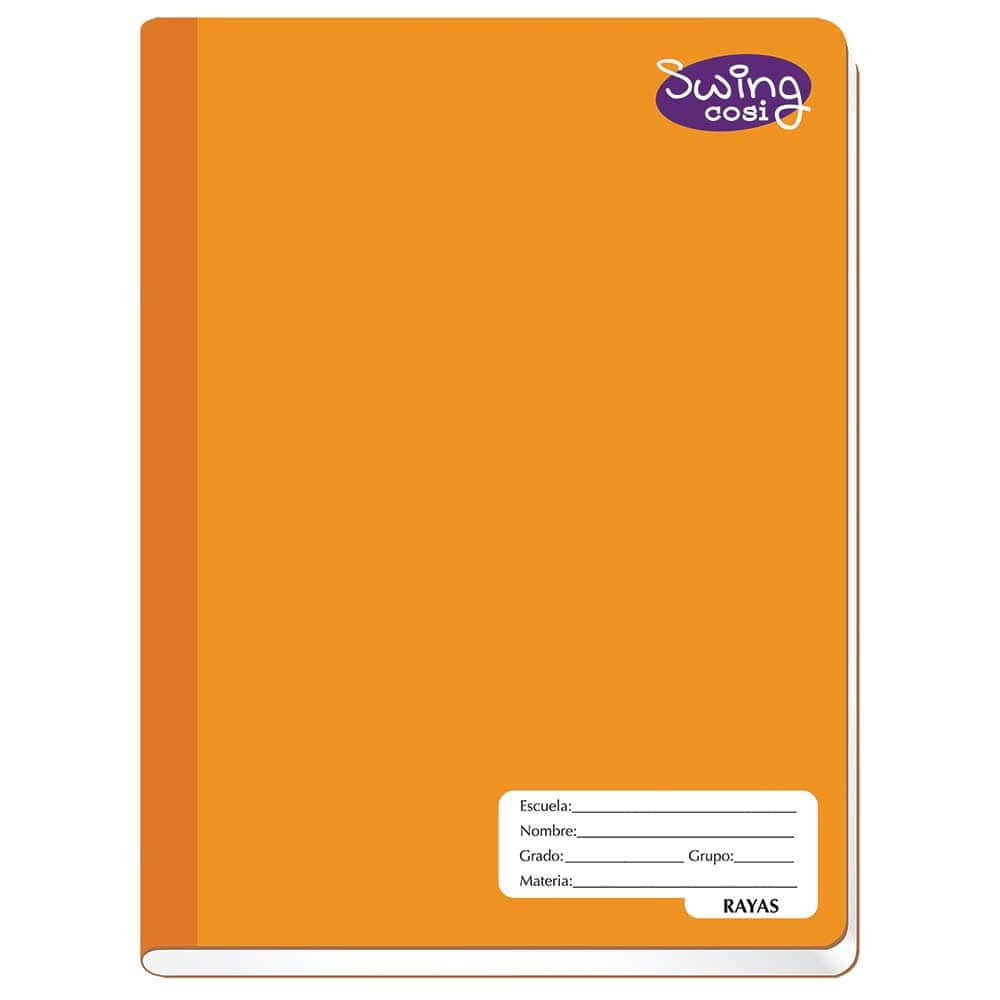 Cuaderno Cosido de 100 Hojas Francés Raya Swing Cosi 08220