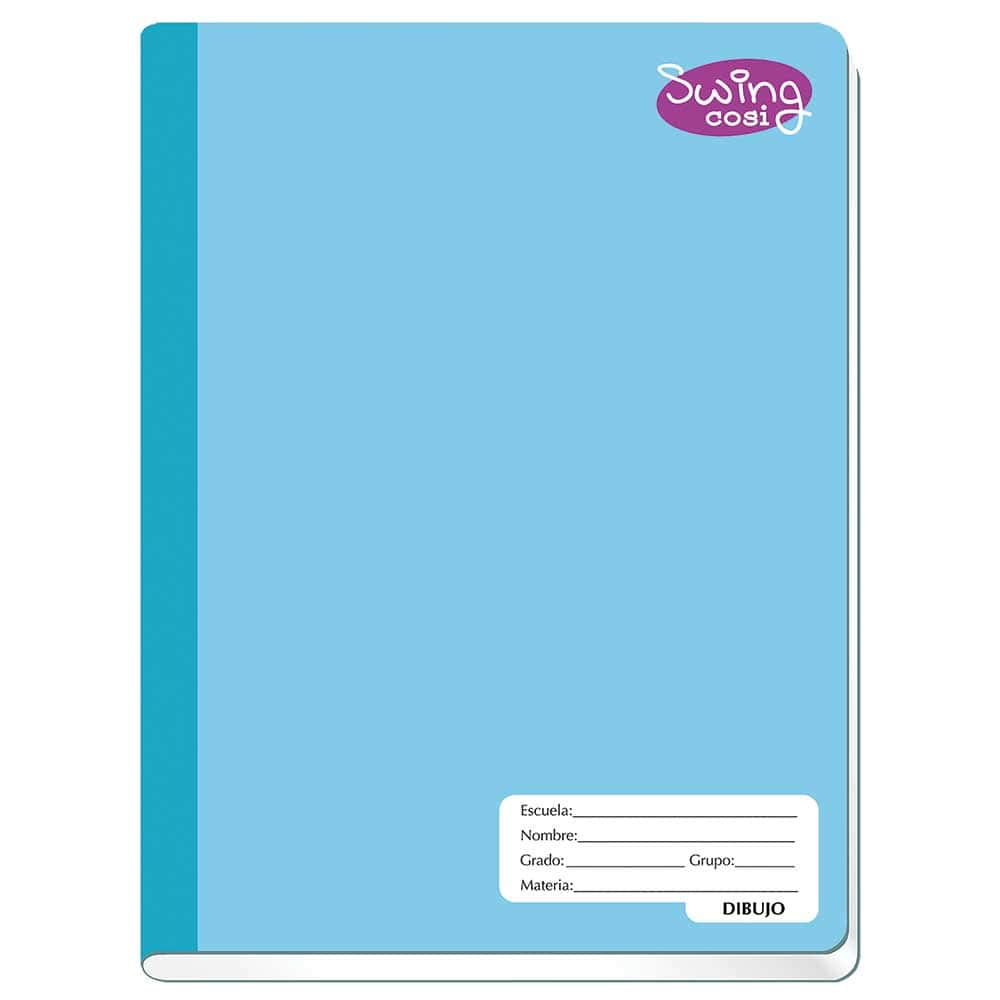 Cuaderno Cosido de 100 Hojas Francés Blanco Swing Cosi 08221