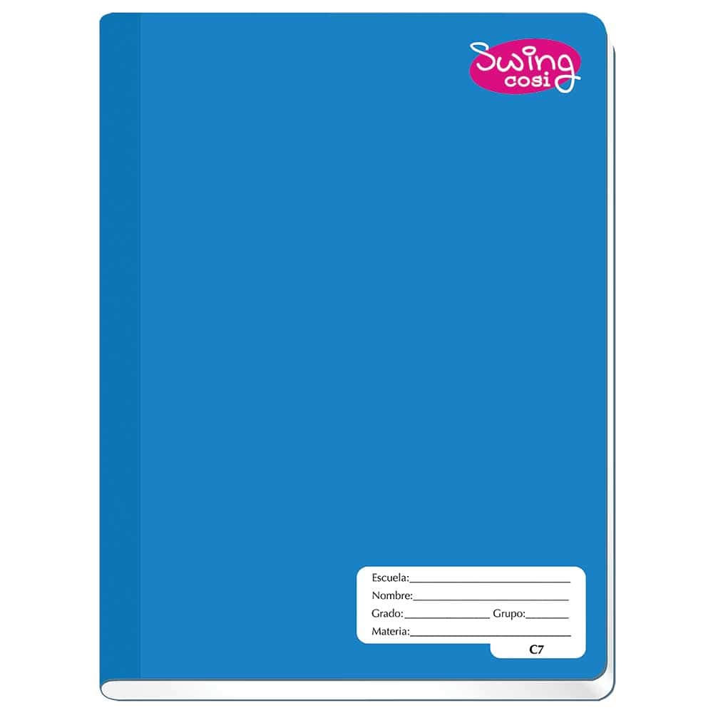 Cuaderno Cosido de 100 Hojas Francés Cuadro Grande Swing Cosi 08223