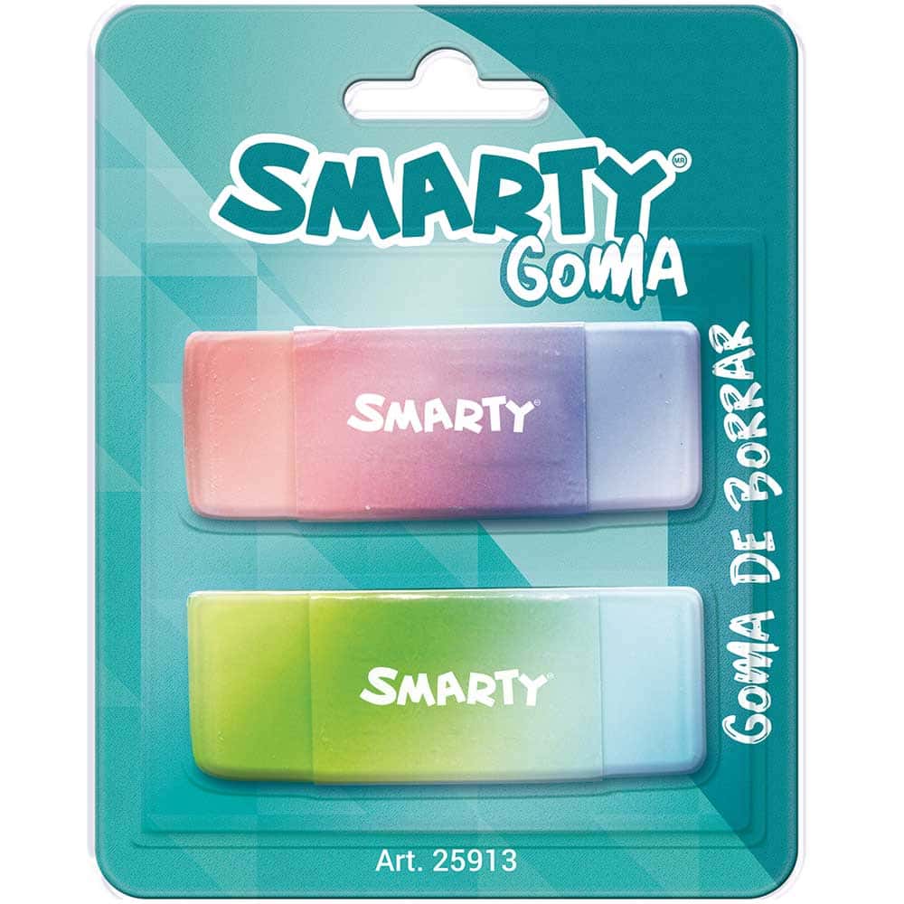 Goma de Borrar Sweet Btl con 2 Piezas Smarty