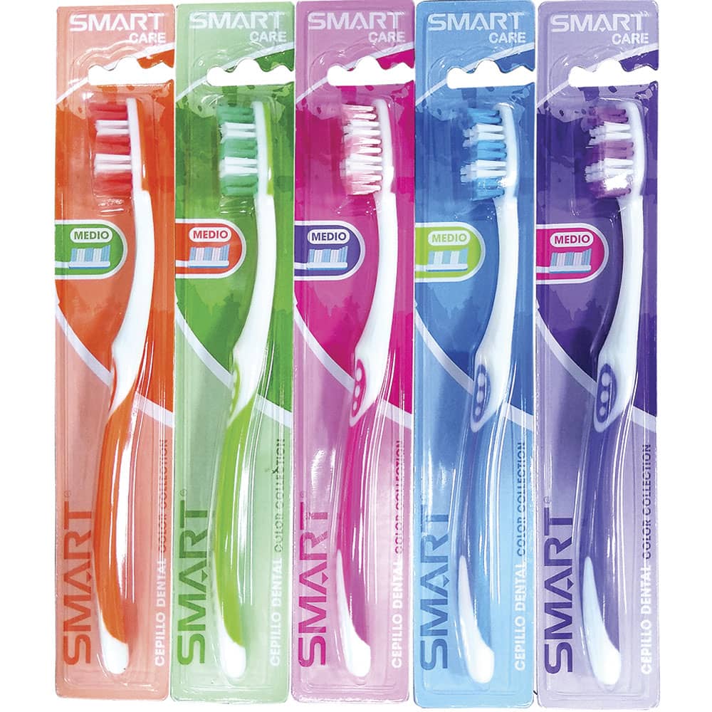 Cepillo de Dientes Adulto Blíster con 1 Smarty Care