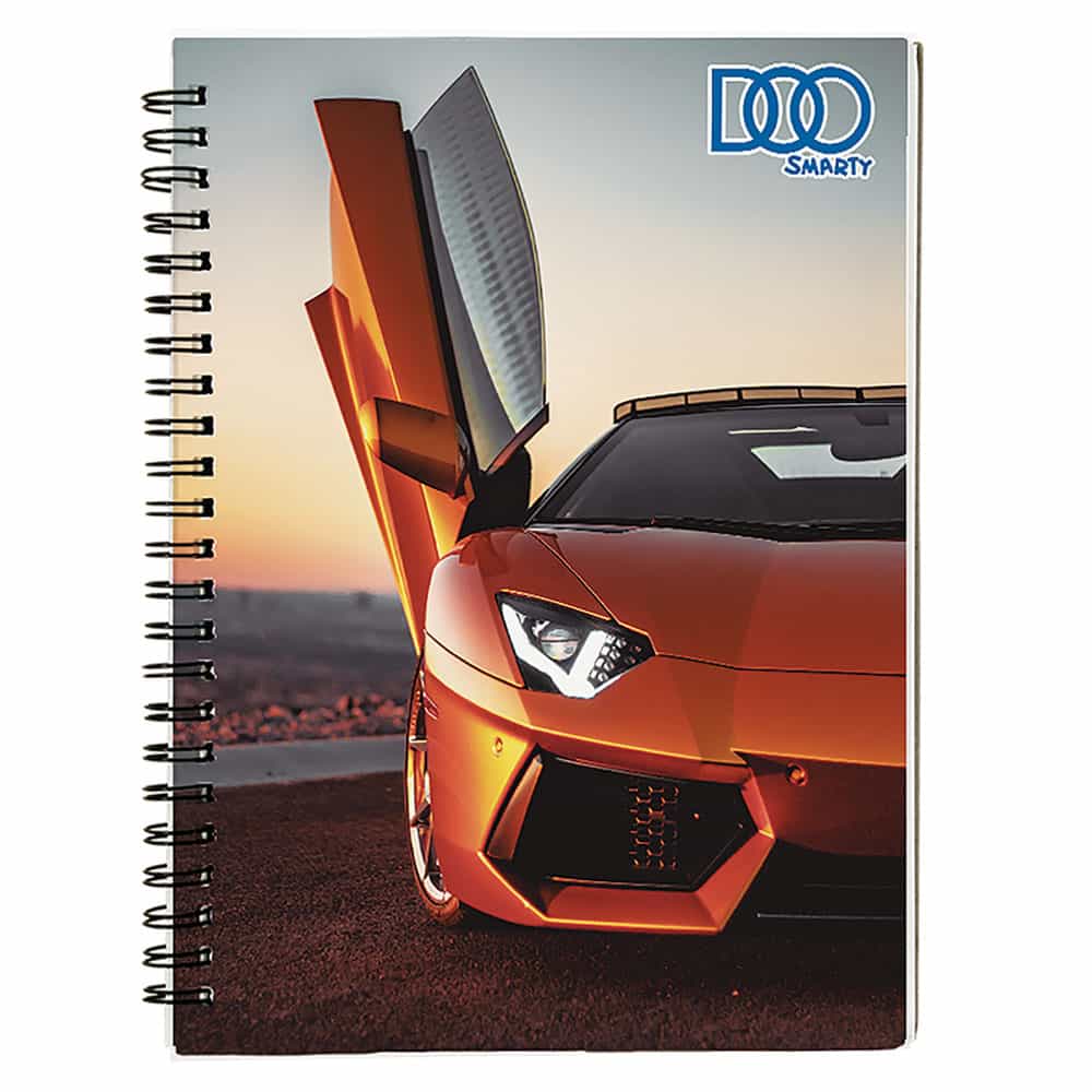 Cuaderno Espiral de 100 Hojas Profesional Blanco Mix Swing Doo