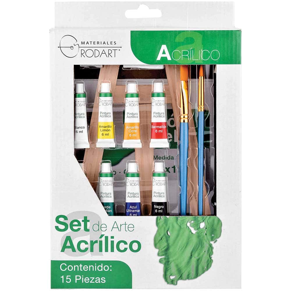 SET DE ARTE ACRILICO