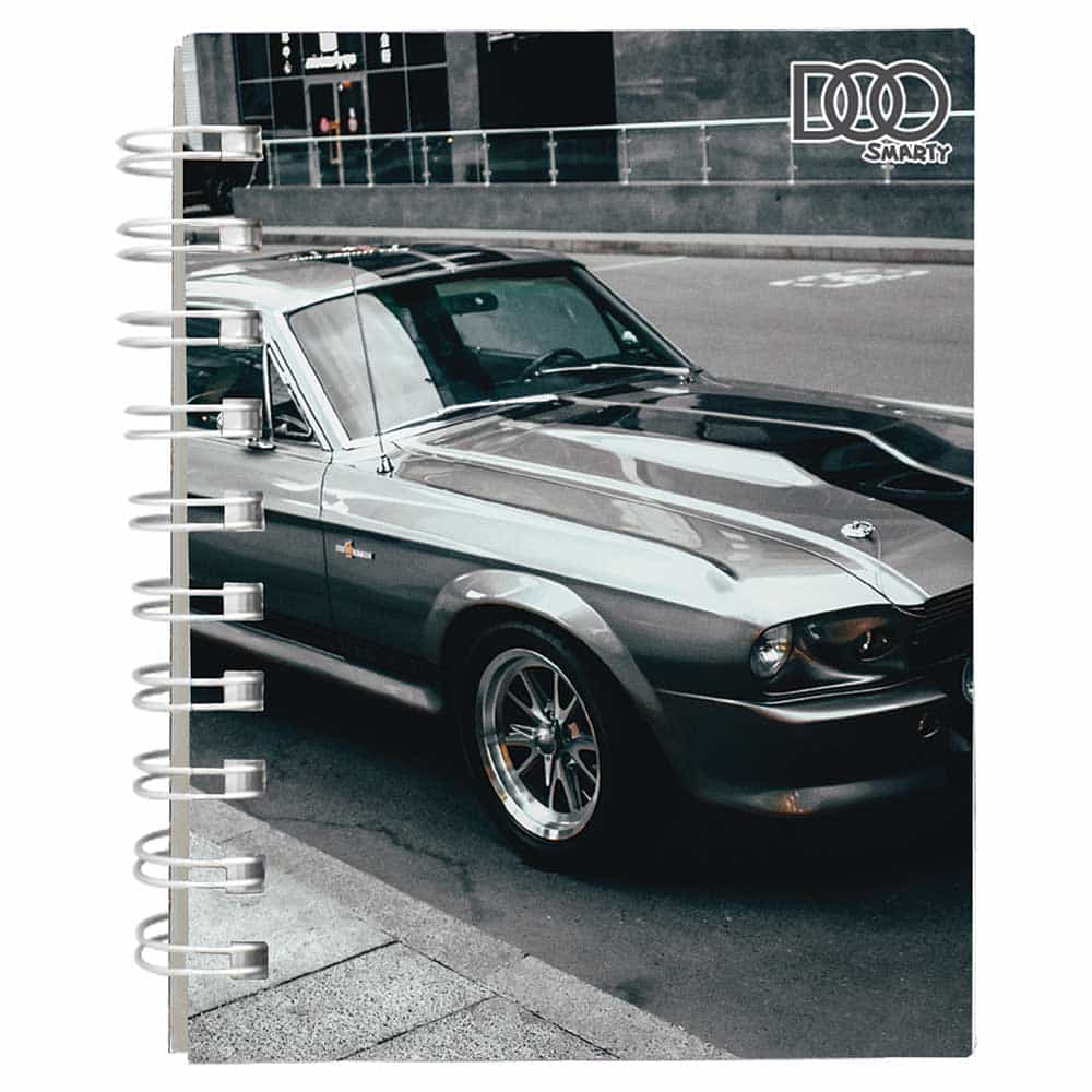 Libreta Pocket con 160 Hojas Raya Auto Diseños Surtidos Smarty Doo 21524