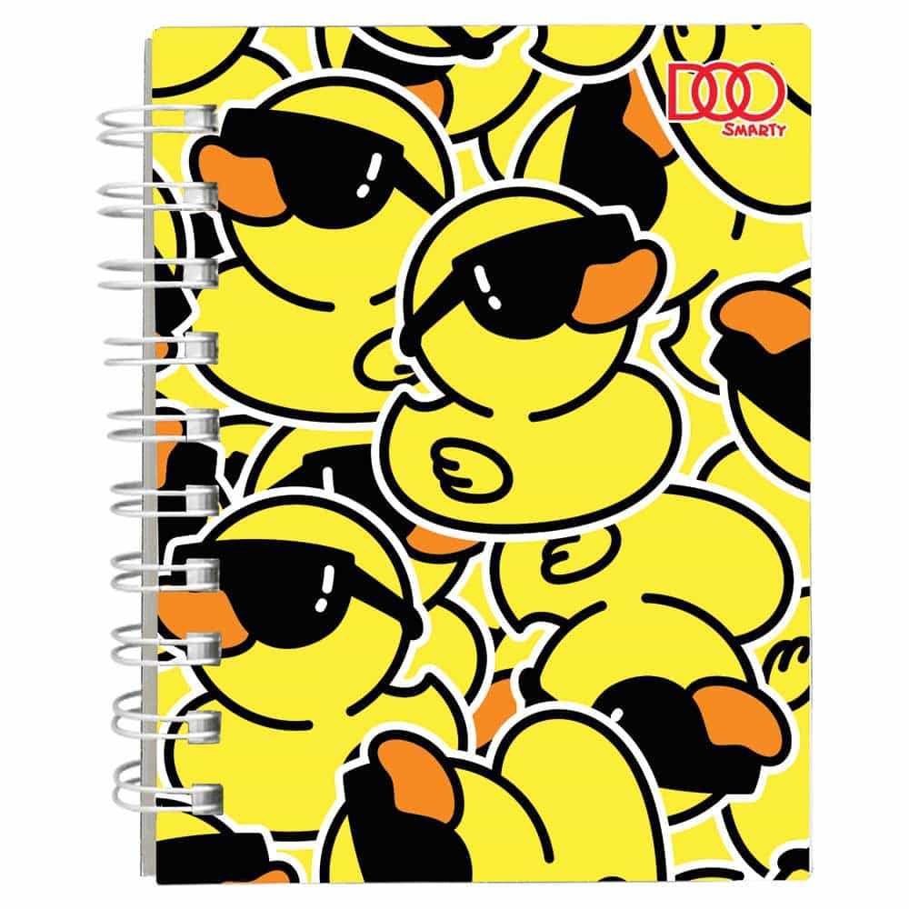 Libreta Pocket con 160 Hojas Raya Patos  Diseños Surtidos Smarty Doo 21532
