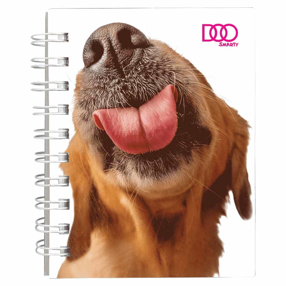 Libreta Pocket con 160 Hojas Raya Perritos  Diseños Surtidos Smarty Doo 21533