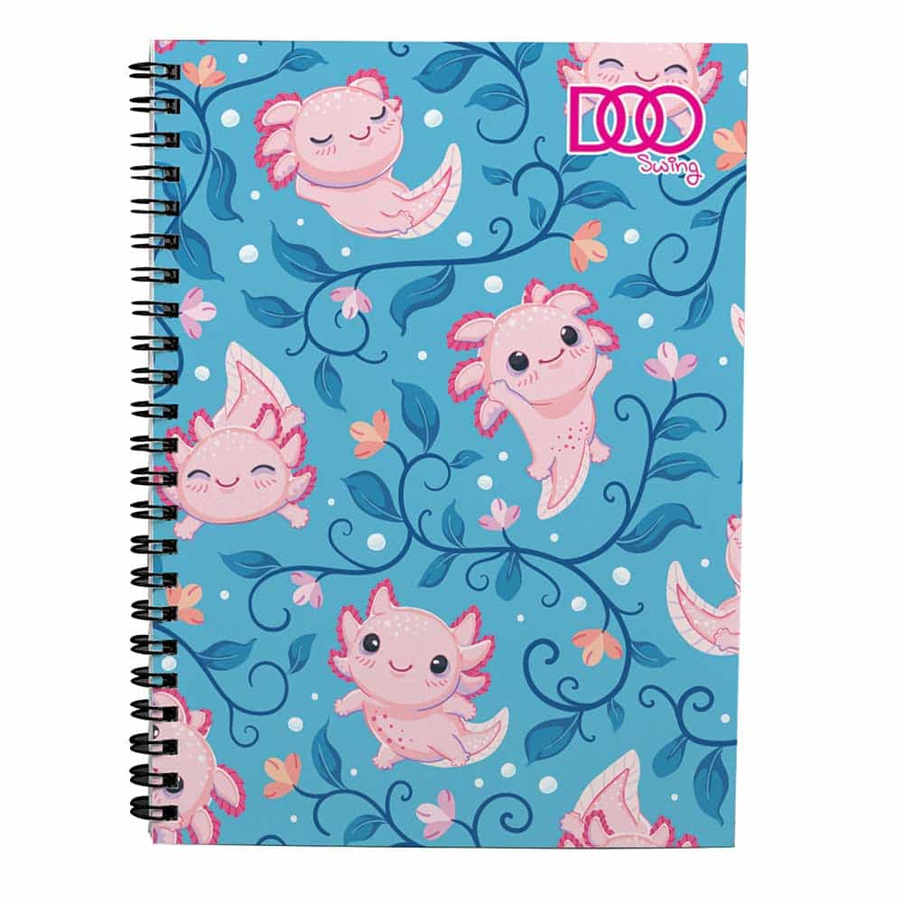 Cuaderno Espiral Doble Aro de 100 Hojas Profesional Raya F Smarty Doo 08290