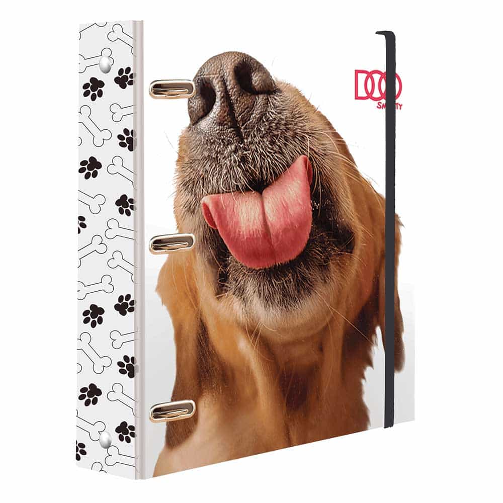 Carpeta con Argolla Tamaño Carta con 100 Hojas Perrito Diseños Surtidos Smarty Doo 21521