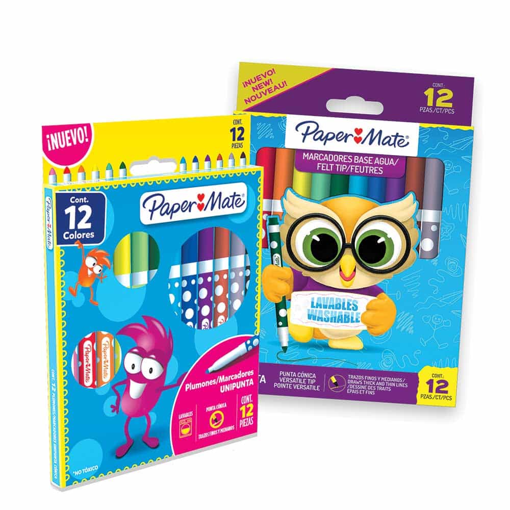 PLUMIN BLISTER PINCELIN PAPER MATE C/12