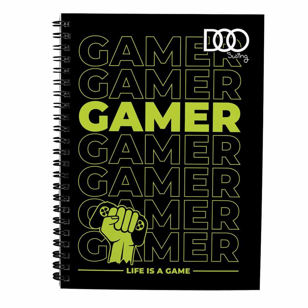 Cuaderno Espiral Doble Aro de 100 Hojas Profesional Cuadro Grande M Smarty Doo 08283