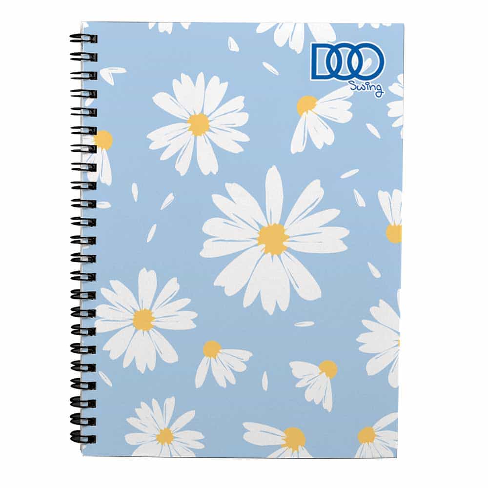 Cuaderno Espiral Doble Aro de 100 Hojas Profesional Cuadro Chico F Smarty Doo 08292