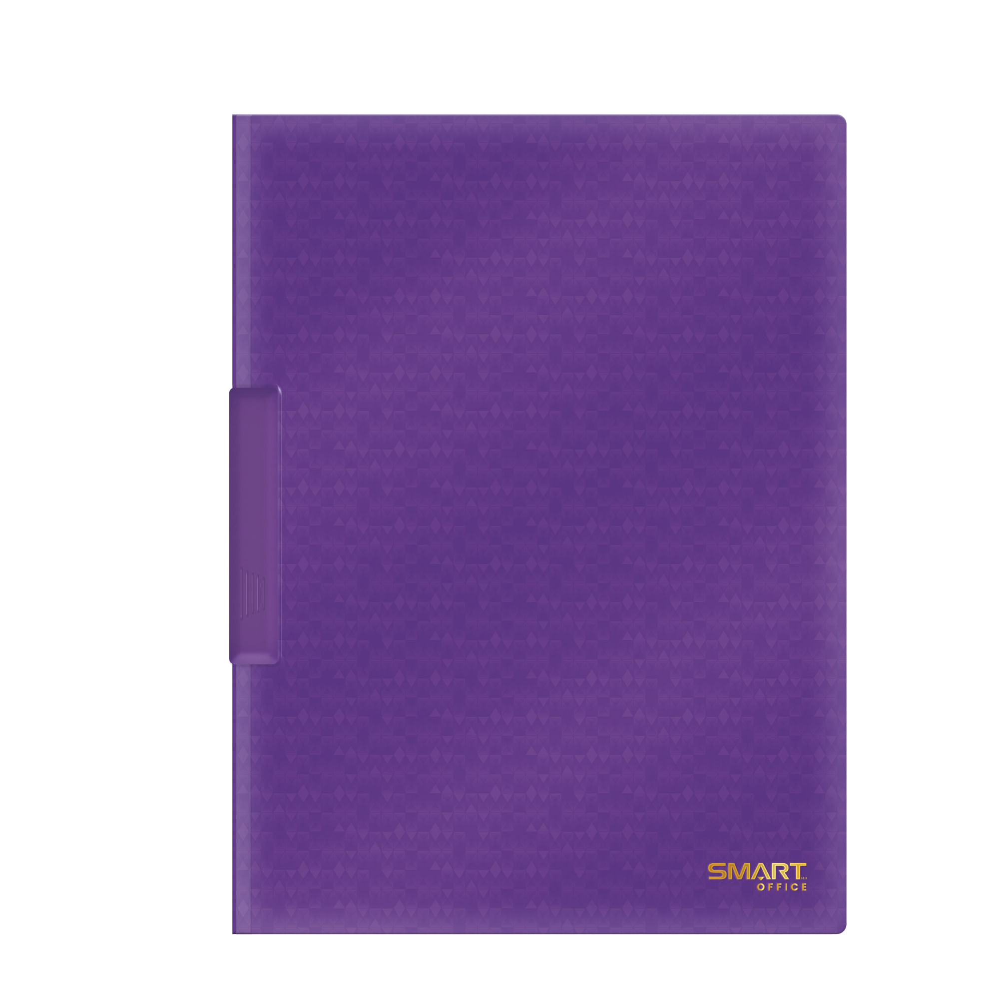 Carpeta Plástica Tamaño Carta con Palanca Morado Sólido Smart Office